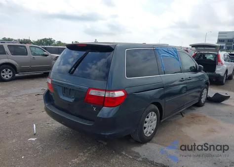 2006 Honda Odyssey Lx from USA, damaged, VIN 5FNRL38226B037194